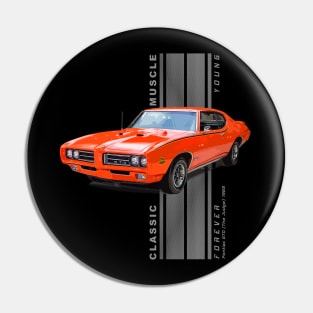 GTO The Judge Classic American Muscle Cars Vintage Pin