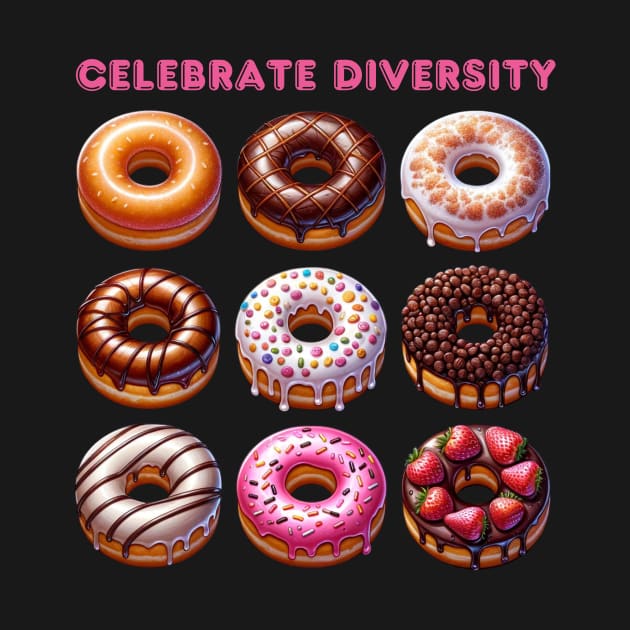 Celebrate diversity with donuts by Ingridpd