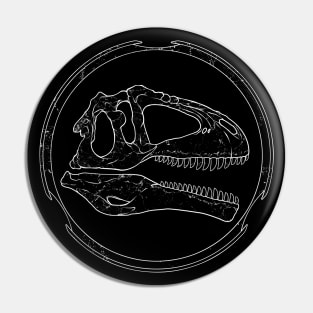 Giganotosaurus Fossil Skull Pin