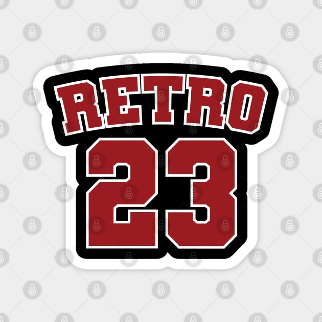 RETRO 23 Magnet by Studio26