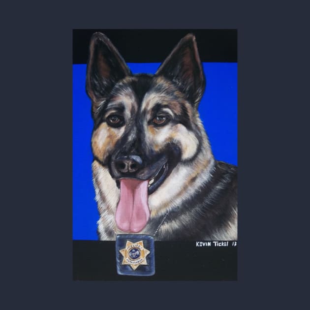 police K9 by Kevin Tickel