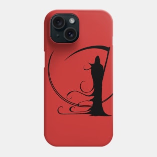 Death Awaits By Moonlight Phone Case