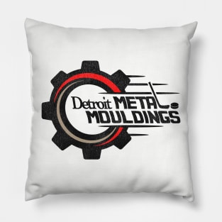 Defunct Detroit Metal Mouldings Hockey Team Pillow