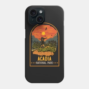 Hiking Acadia National Park Phone Case