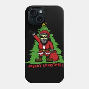 Santa Claus Skull Skeleton Phone Case