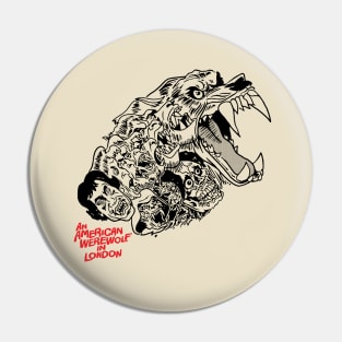 American Werewolf In London Pin