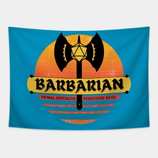 Barbarian Sunset Tapestry