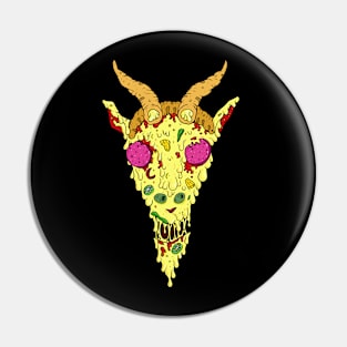 Pizza Goat Pin