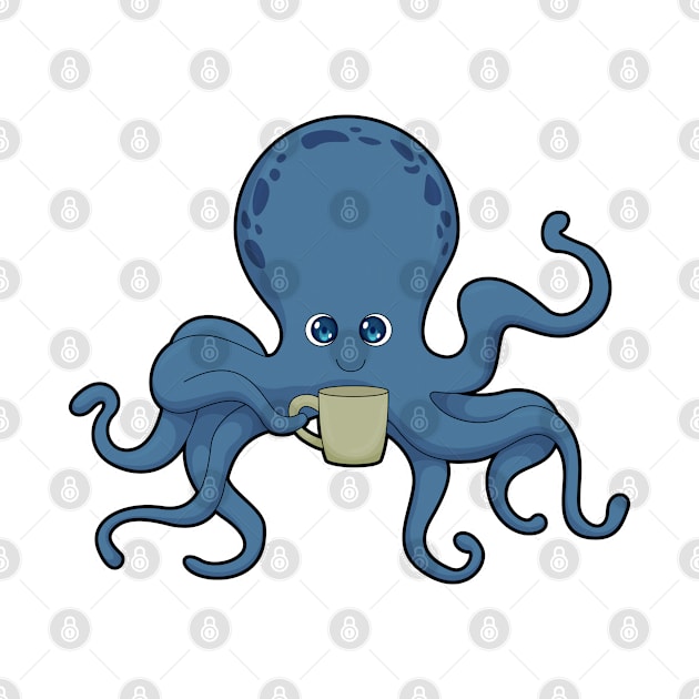 Octopus Coffee Mug by Markus Schnabel