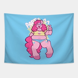 Anthro Party Pony Tapestry