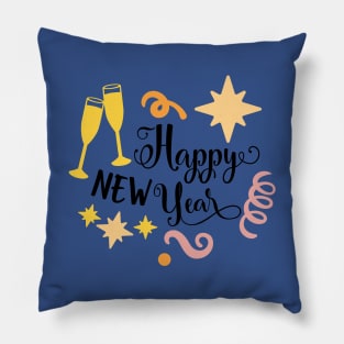 Happy New Year 04 Pillow
