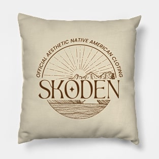 Skoden Official Aesthetic Native American Clothing Pillow