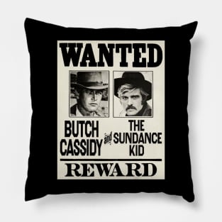 Wanted: Butch & Sundance Pillow