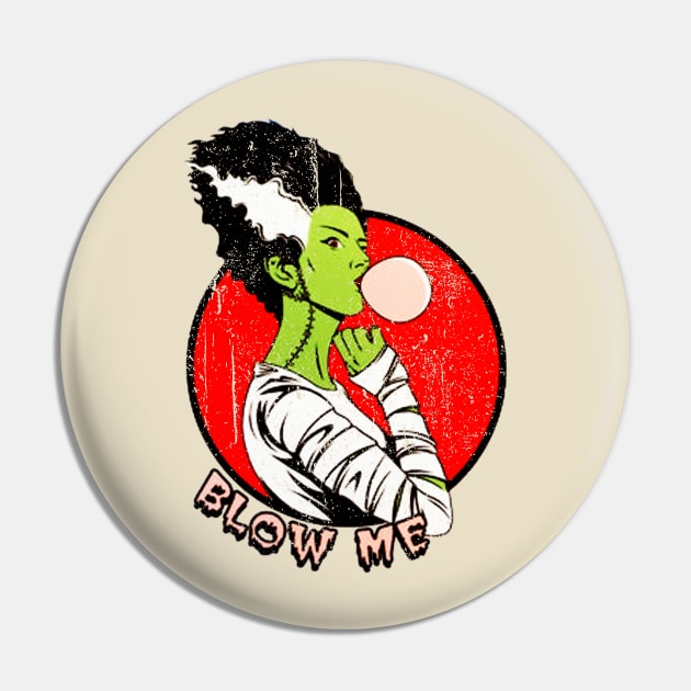 Blow me Pin by WestKnightTees