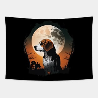 Halloween Beagle Tapestry