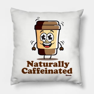 Naturally Caffeinated Pillow