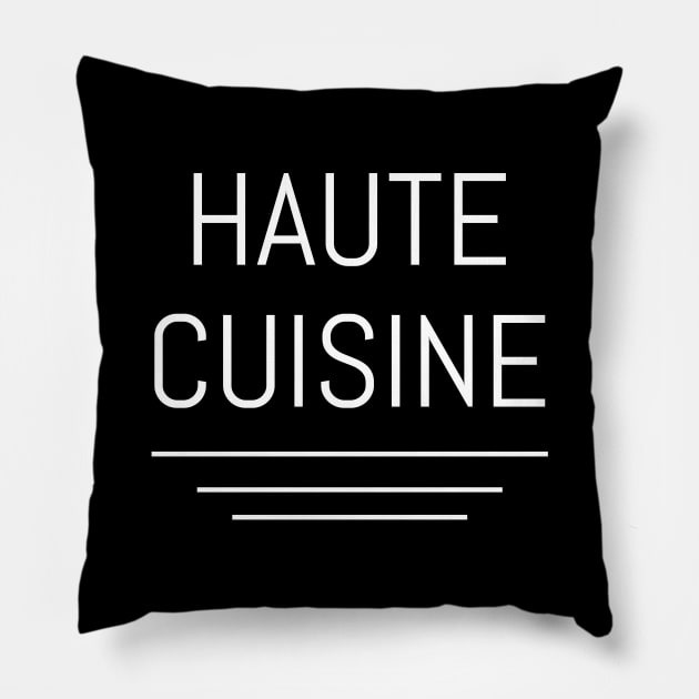 Haute Cuisine Pillow by AntiqueImages