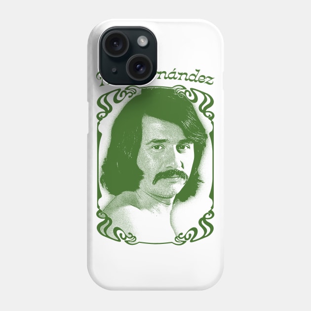 Tito Fernández / Retro Style Fan Art Phone Case by DankFutura