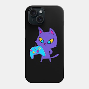 gamer cat Phone Case