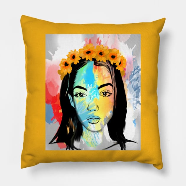 Mother Nature 2 Pillow by artgiantdrag