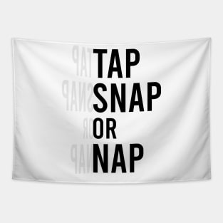 Tap snap or nap - BJJ Tapestry