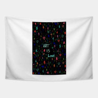 Art Is LoveI Tapestry