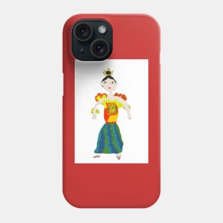 Rooster Zodiac Chibi Suzaku Phone Case