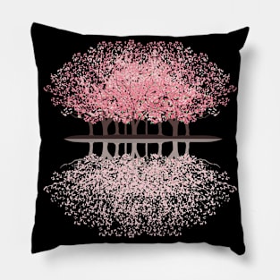 Bloom Reflection Elegance Pillow