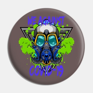 Gas Mask Covid-19 03 Pin