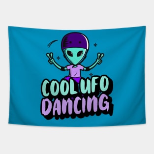 Cool Aliens Design Tapestry