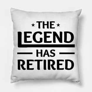 the legend has retired Pillow