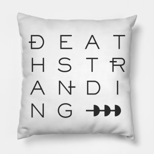 Death Stranding Title Design Pillow