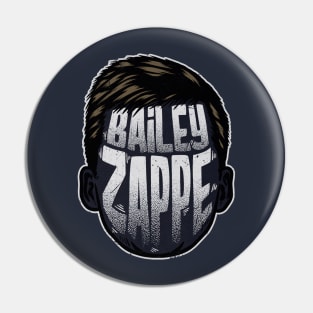 Bailey Zappe New England Player Silhouette Pin