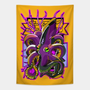 PURPLE PULPO Tapestry