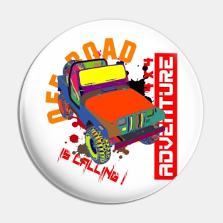 Off Road Adventure Pin