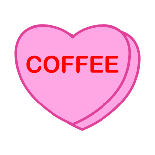 Conversation Heart: Coffee T-Shirt