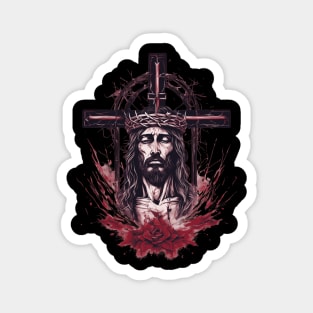 Jesus Christ the Eternal Life Magnet
