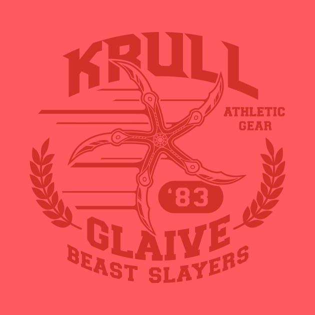 Krull Glaive Beast Slayers Athletic Gear by Mattgyver