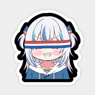 Gawr Gura Chibi Magnet