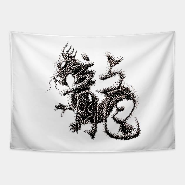 The Zodiac 12 - Dragon Tapestry by ArtofFD