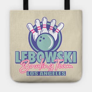 Lebowski bowling team Tote