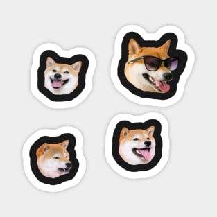 shiba doge STICKER PACK Magnet