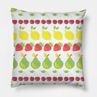 Fruit Rows Pillow