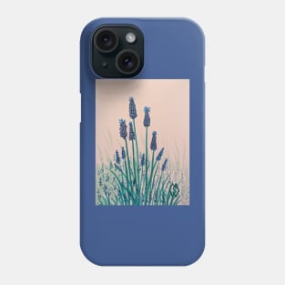 Grape hyacinth flower study Phone Case