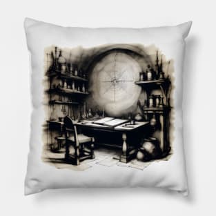 Alchemist's table Pillow