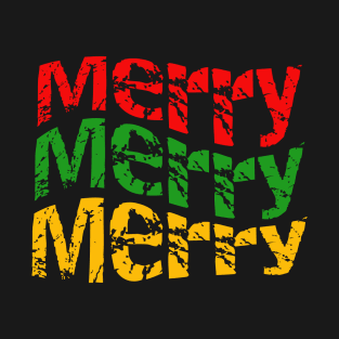 Merry Design for Christmas T-Shirt