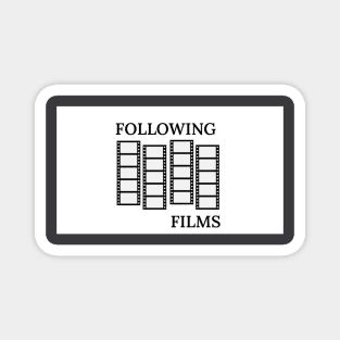 Following Films Logo Magnet