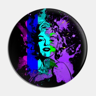 Norma Jeane in color Pin