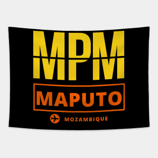 MPM - Maputo airport code Tapestry