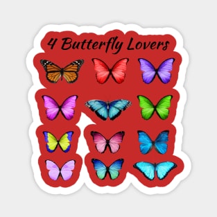 4 Butterfly Lovers Magnet